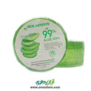 ژل آلوورا BOLUOSEN 99% مرطوب کننده و آرامش بخش پوست