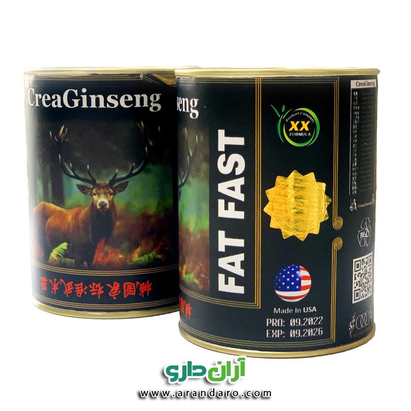 قرص چاقی کراجنسینگ CreaGinseng چاقی بدن 60 عددی آمریکا افزایش وزن بدن تضمینی
