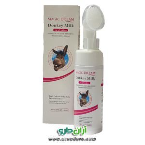 فوم شستشو براش دار شیر الاغ MAGIC DREAM حجم 150 میل