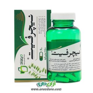 قرص کپسول لاغری نیچرفیت کاهش اشتها و رفع یبوست بسته 60 عددی کاهش کلسترول و قند خون رفع یبوست دوران بارداری شرکت داروسازی دیموند
