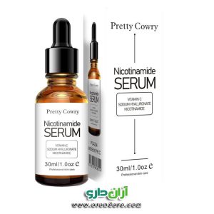 سرم pretty cowry سفید کننده و ضد چروک Nicotinamide SERUM