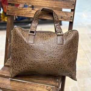 مجلسی زنانه برند کارو جنس شترمرغی